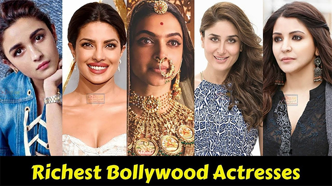 Who is Richest bollywood actress in 2020