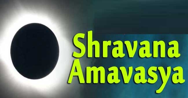 Sravana Amavasya and amavasya date